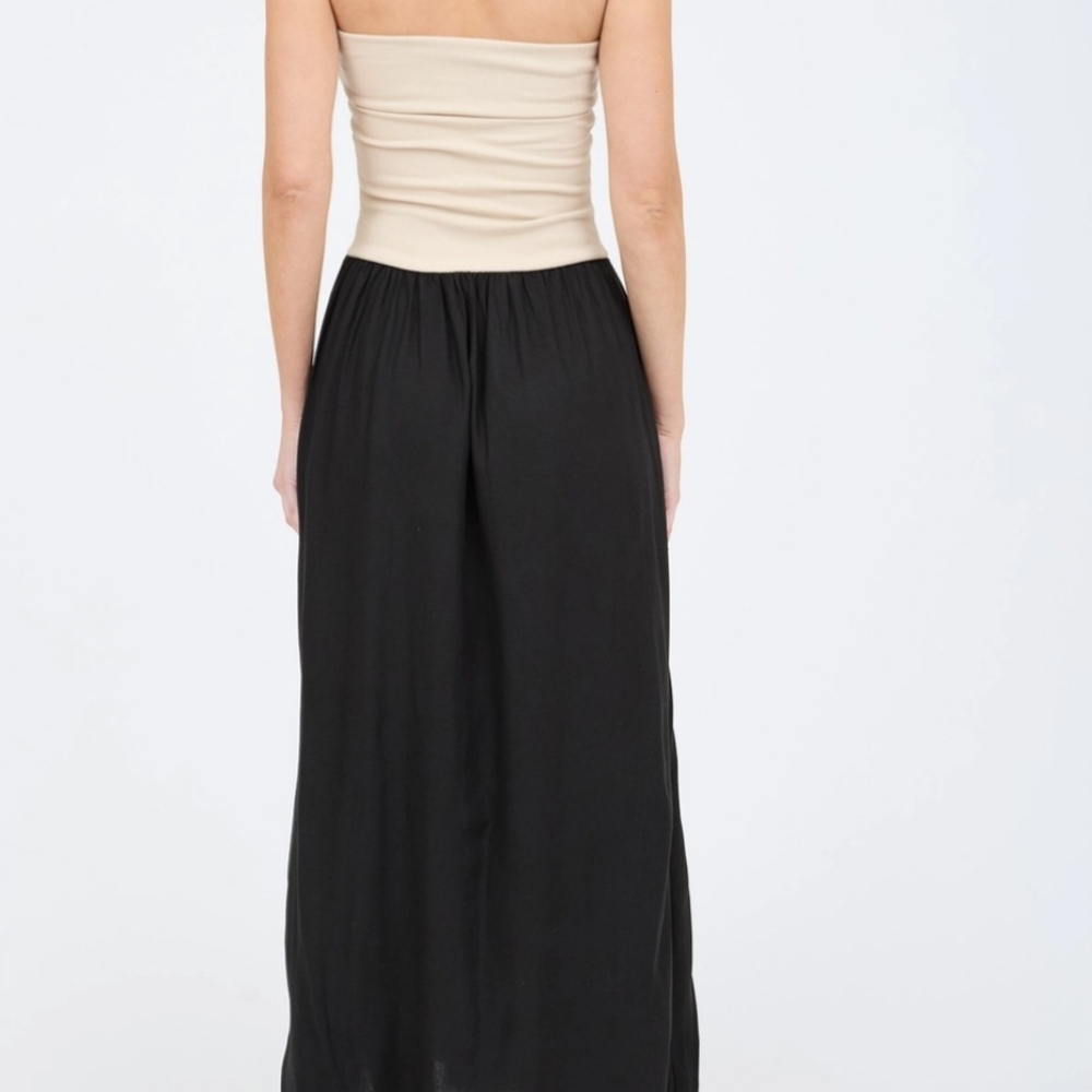 #544 🛑45 M,L Fabulous Strapless Midi Dress - Picture 5 of 8